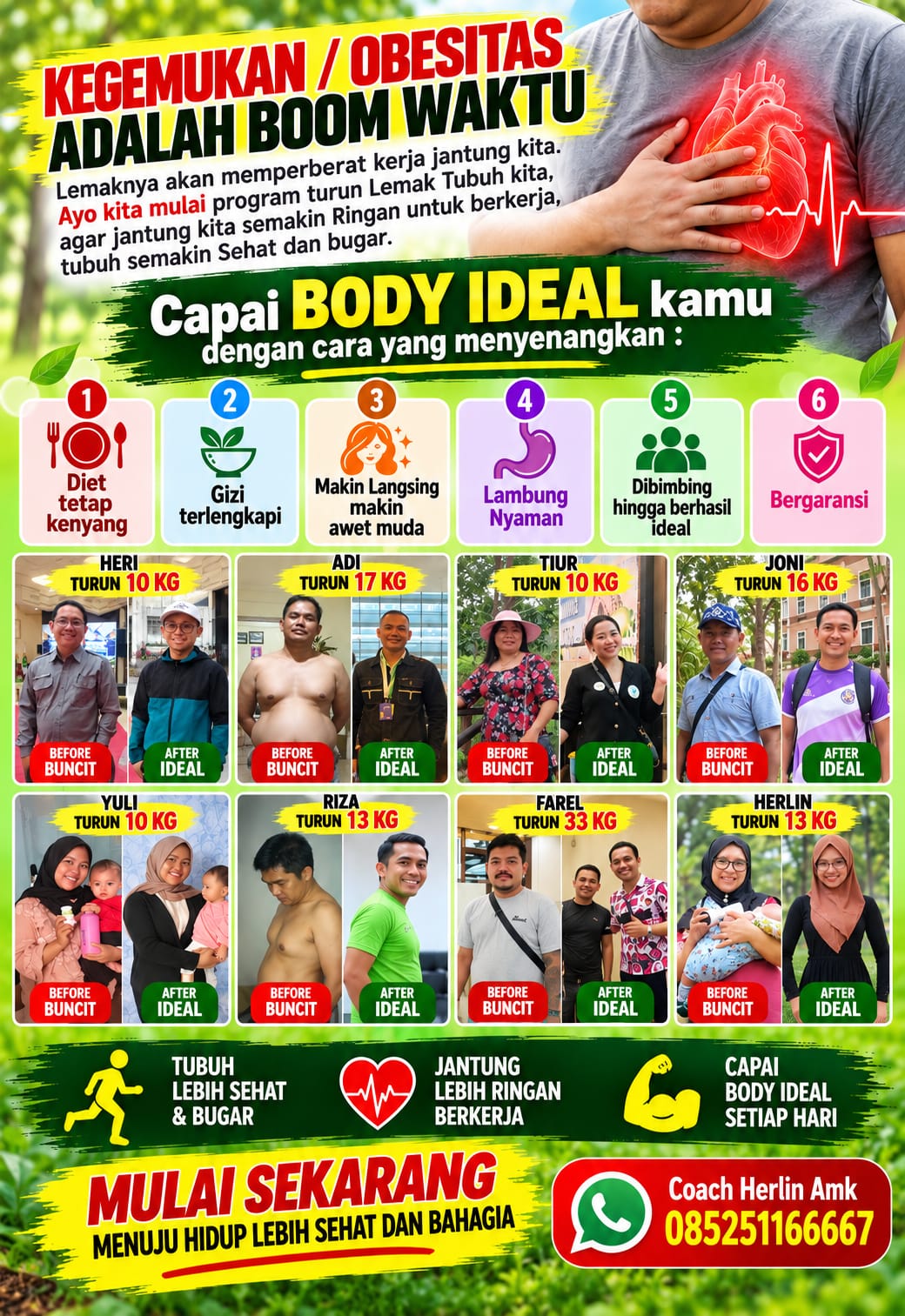 Program yang berfokus pada proses, bukan sekadar angka.