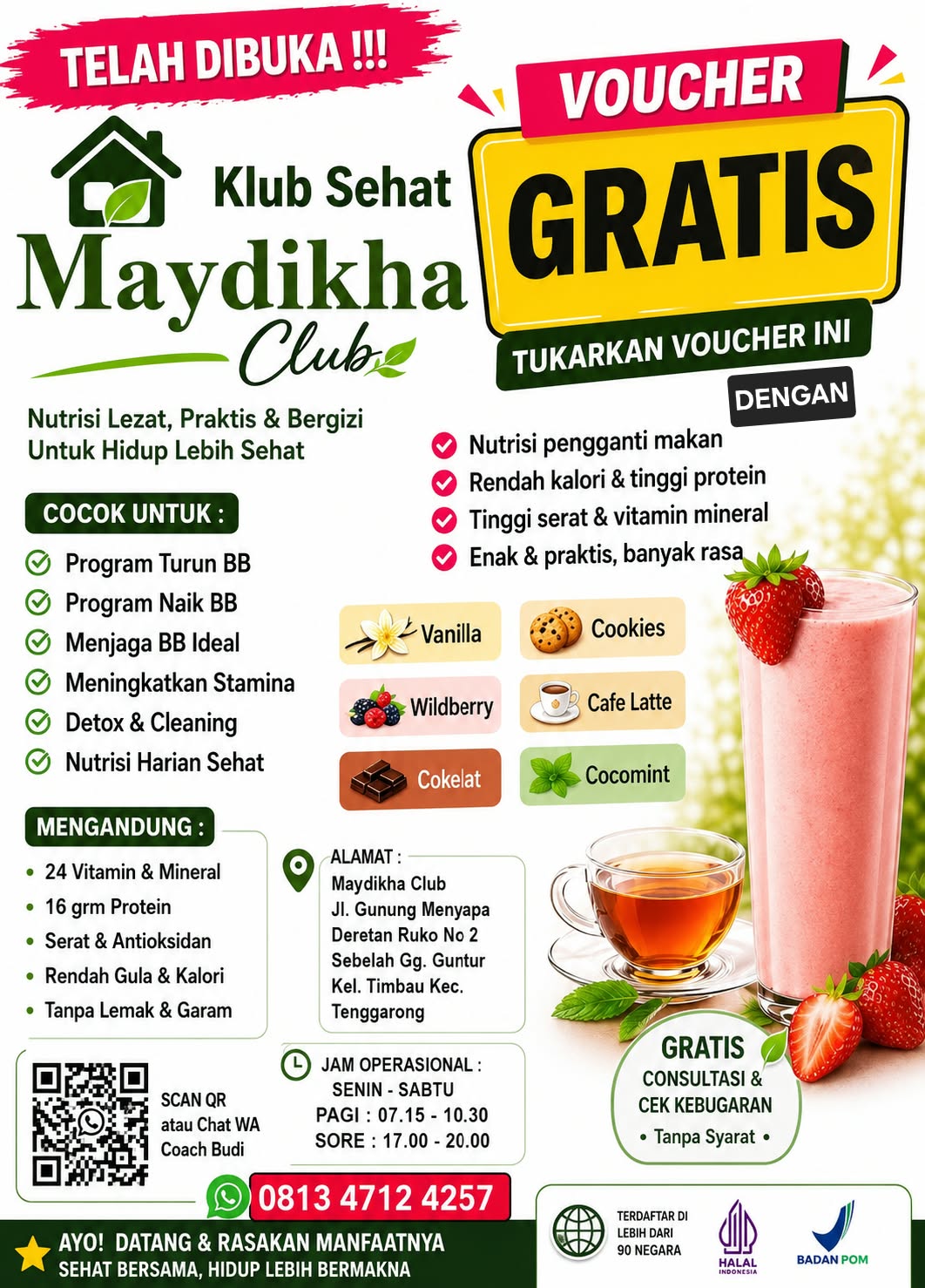Bangun kebiasaan sehat, aktif, dan menyenangkan.